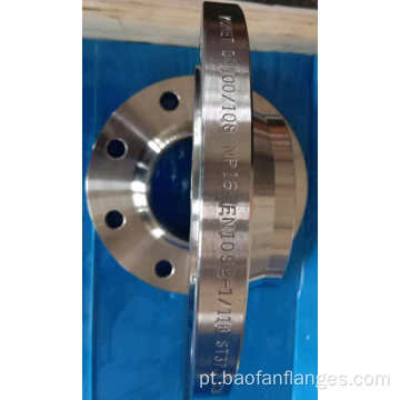 Flange de aço inoxidável do pescoço da soldadura de aço